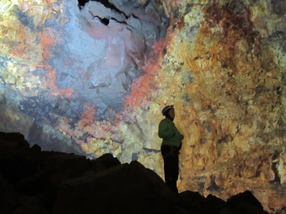 A staff member enjoying a typical day on the job.