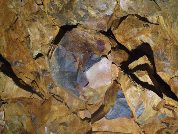 The rocks appear almost human.